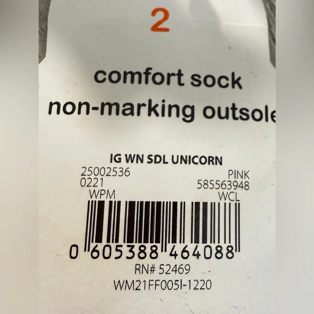 NEW Wonder Nation Toddler Unicorn Sandals Pink Glitter Comfort Size 2 🦄 Shoes‎
